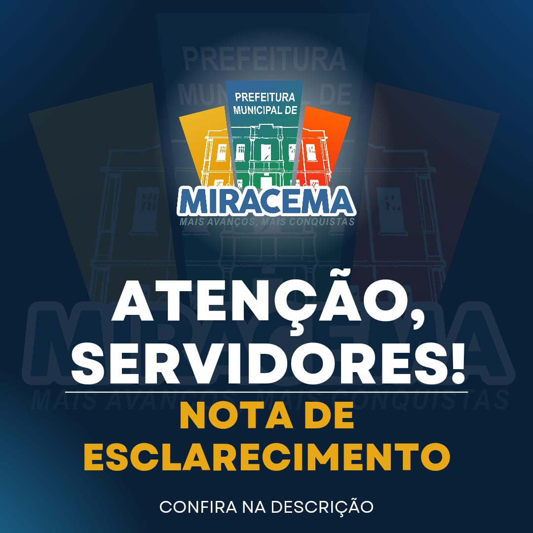 ATENÇÃO SERVIDORES,