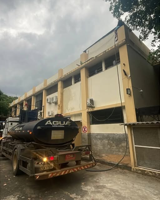 Abastecimento Emergencial de água no Posto de Urgência de Miracema