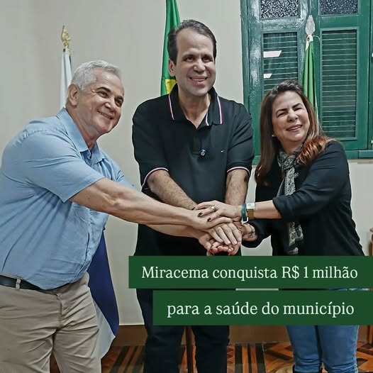 Miracema conquista R$ 1 milhão para a saúde!