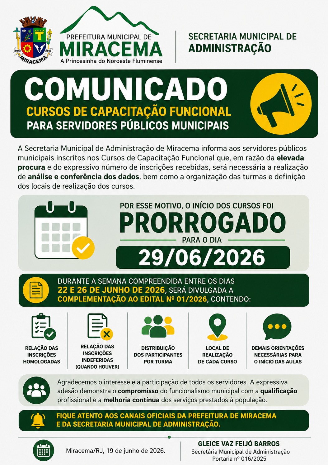 CURSO DE CAPACITAÇÃO FUNCIONAL