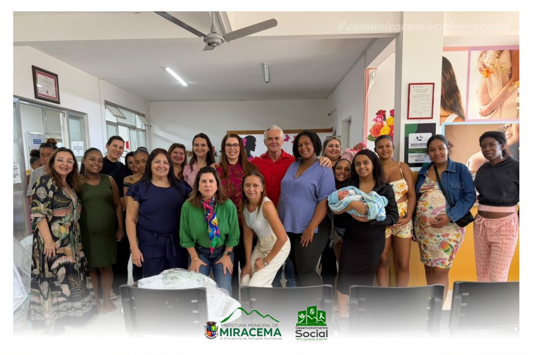 GESTANTES DE MIRACEMA RECEBEM KIT BEBÊ