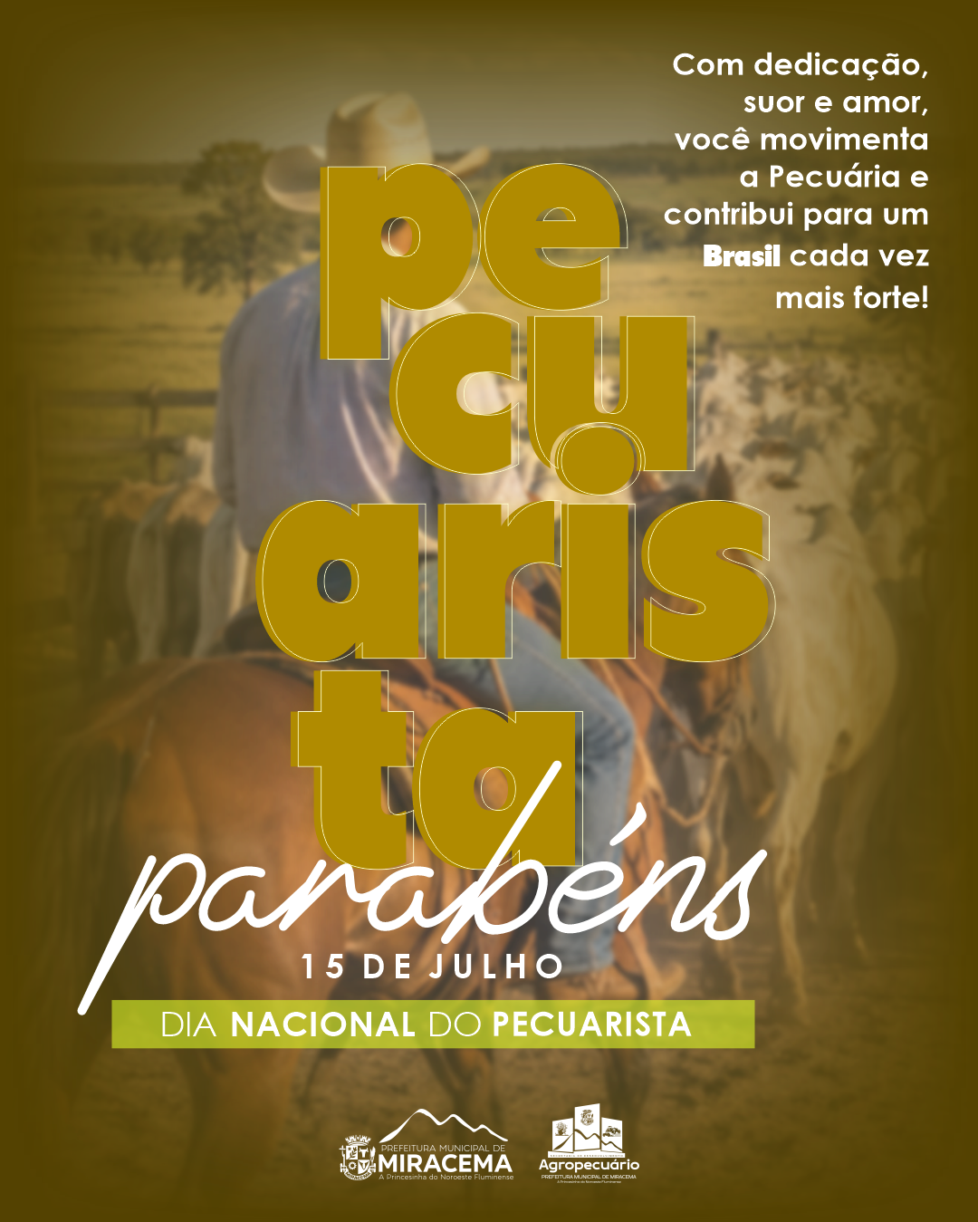 DIA NACIONAL DO PECUARISTA