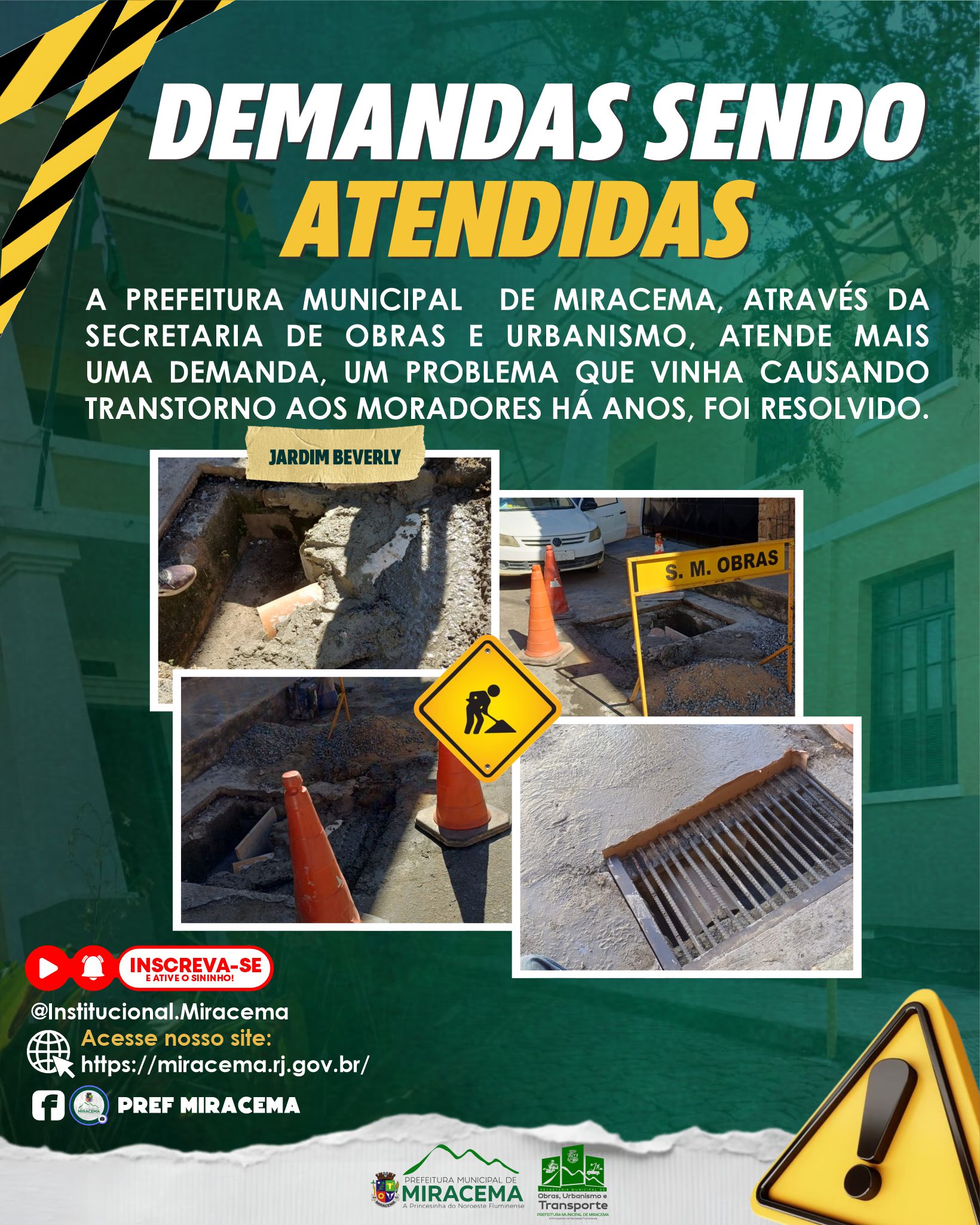 DEMANDAS ATENDIDAS | JARDIM BEVERLY