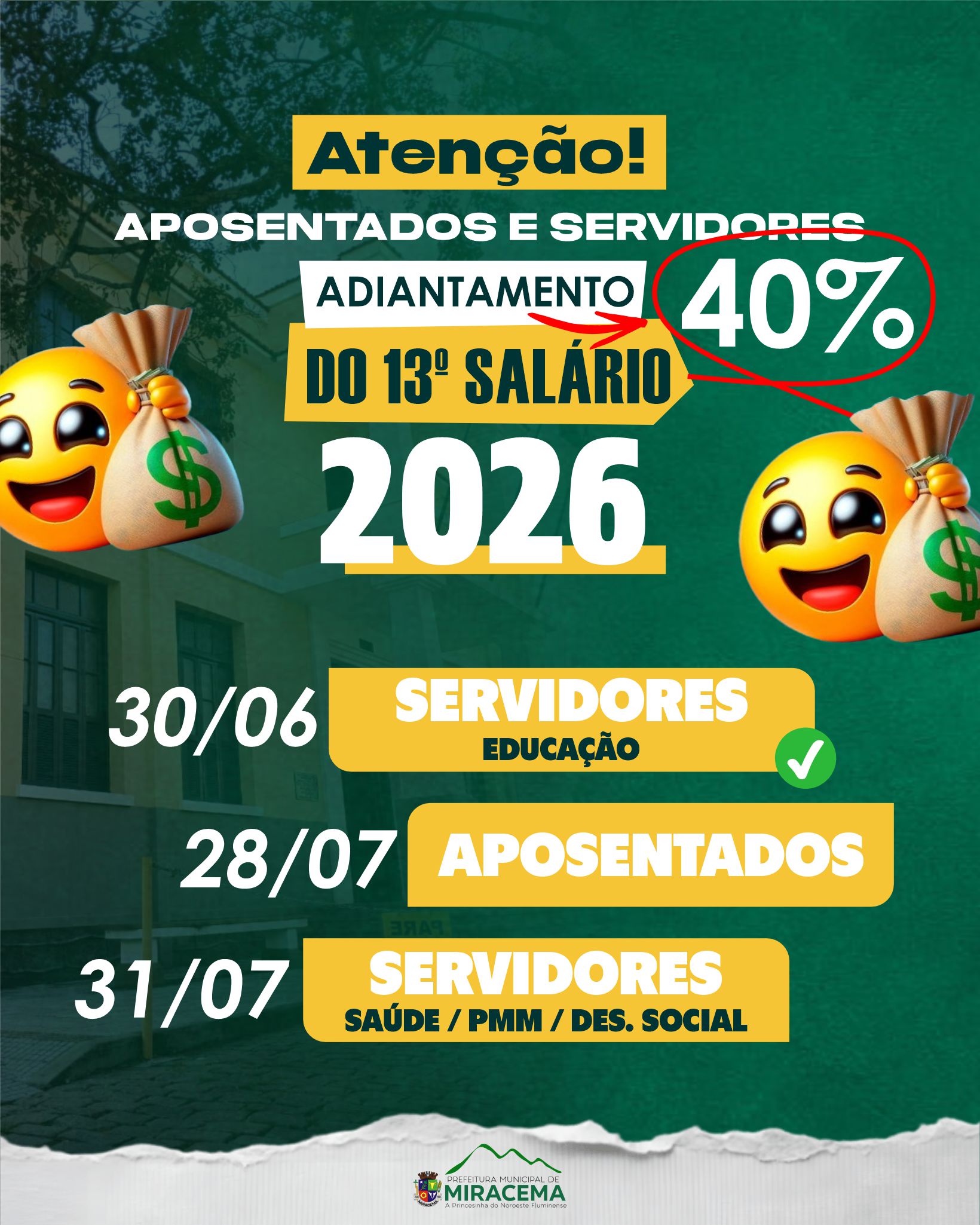 ADIANTAMENTO DO 13º 