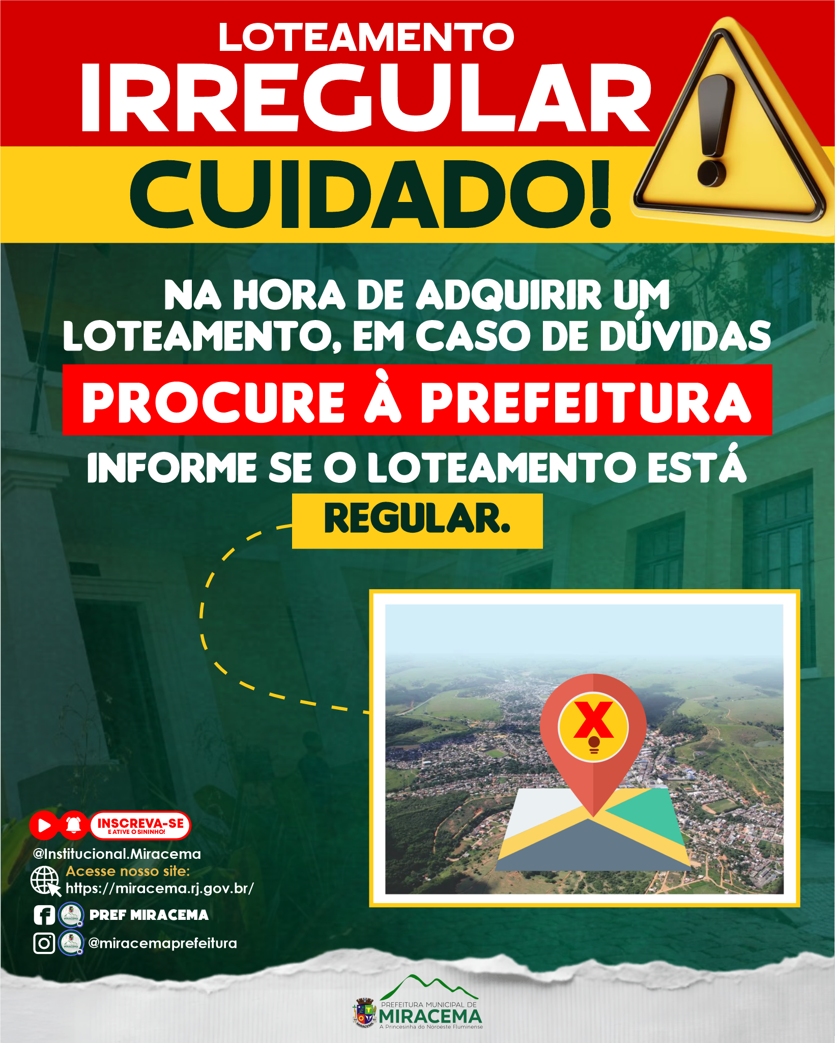 CUIDADO AO ADQUIRIR SEU LOTEAMENTO!