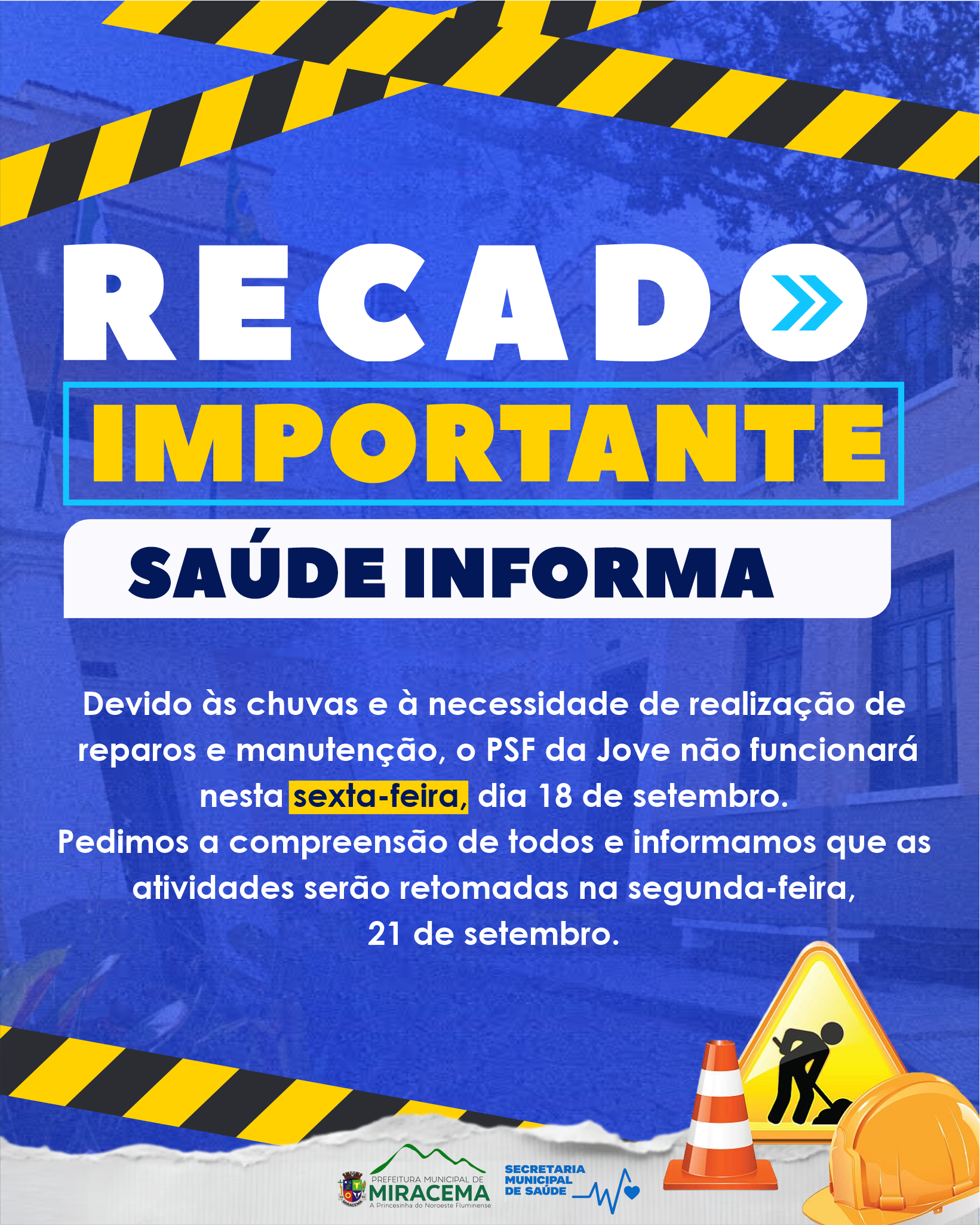 COMUNICADO IMPORTANTE!