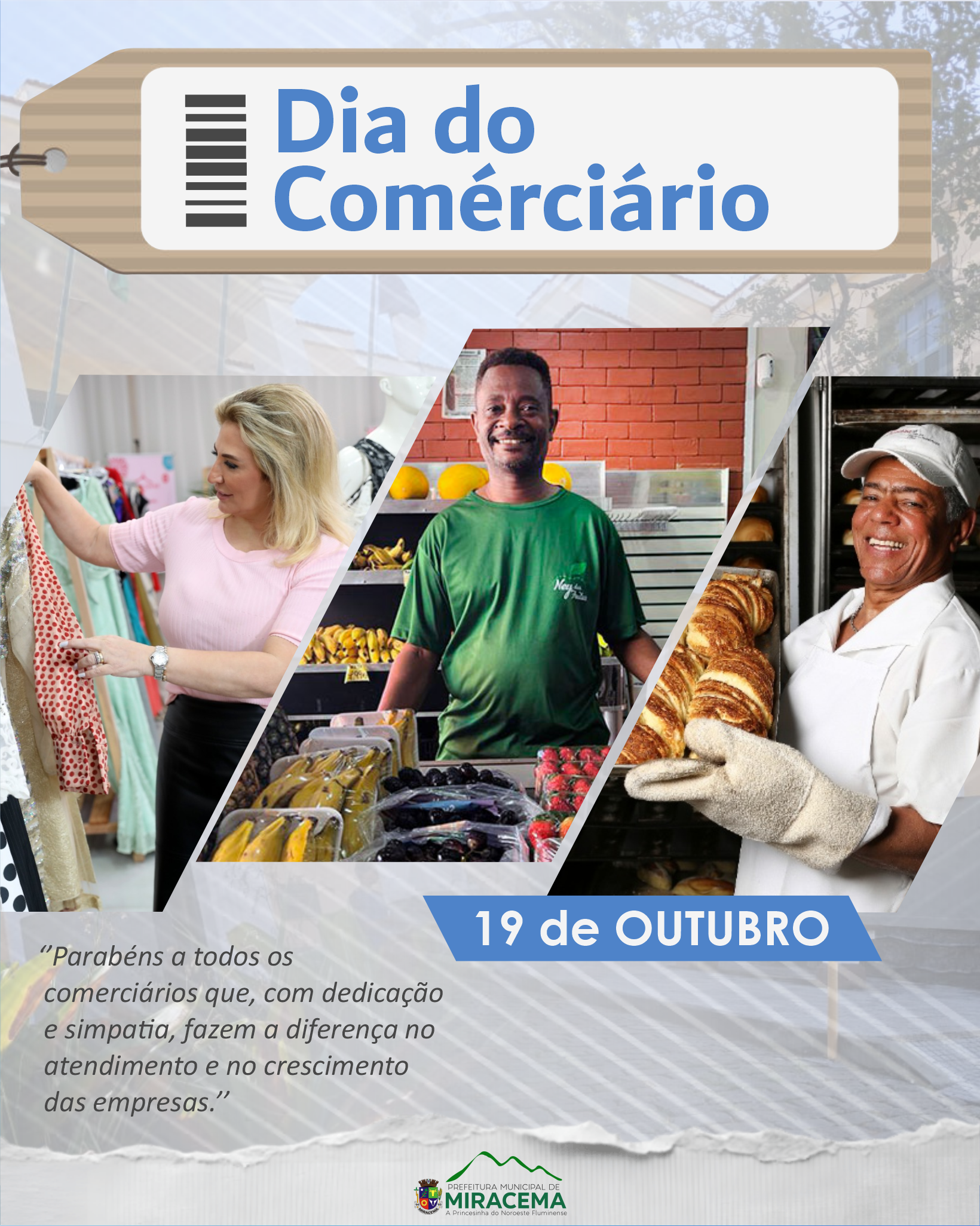 19 DE OUTUBRO - DIA DO CORMECIÁRIO 
